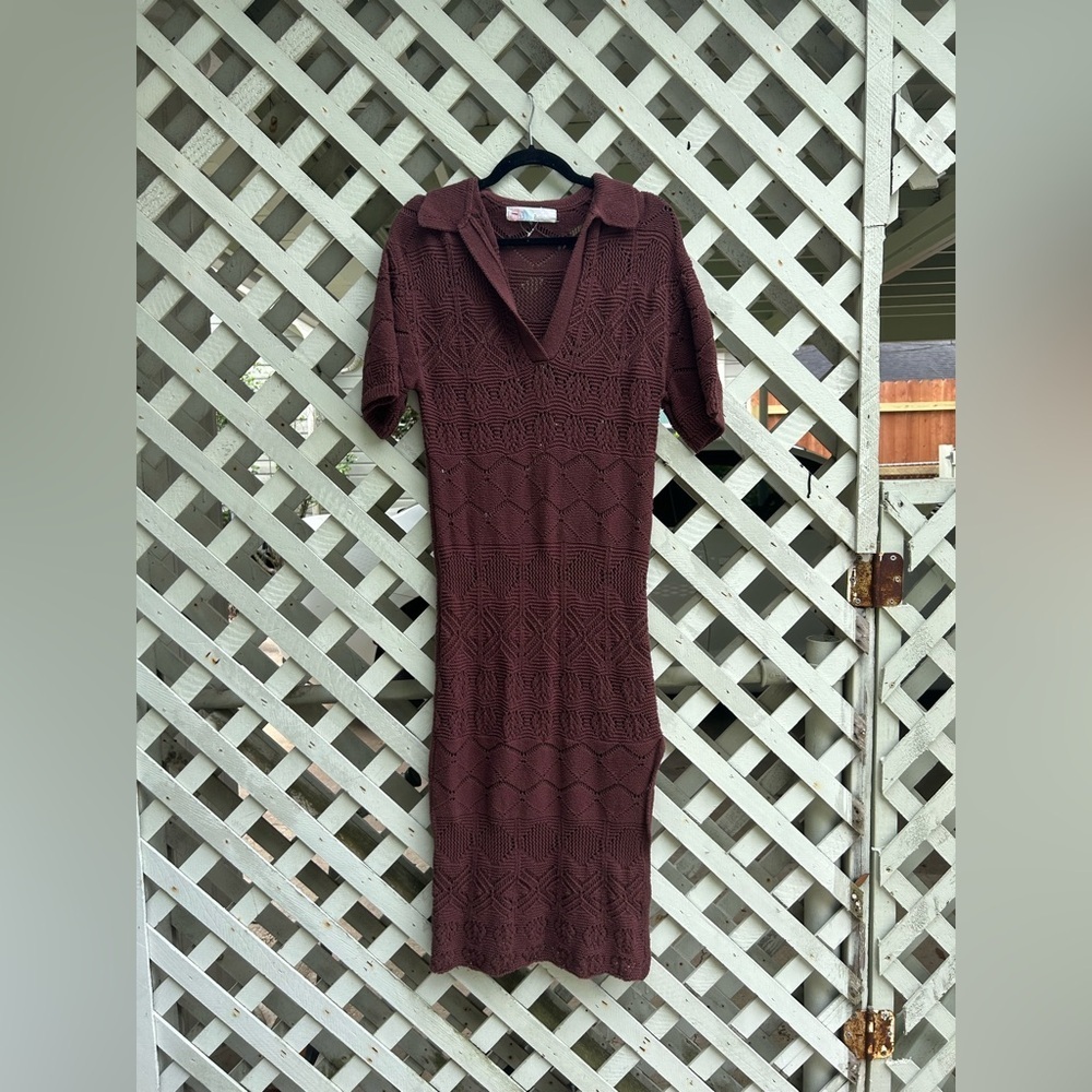 Free people Islamorada Fauxchet Sweater Maxi dress - Picture 5 of 7